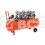 Компрессор Patriot поршневой безмасляный WO 100-440, 440 л/мин, 8 бар, 2500 Вт, 100 л, быстросъем и 