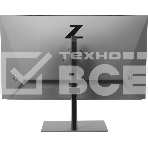 Монитор 23.8' HP Z24Q G3 IPS 2560x1440, 90 Гц, 5 мс, 16:9, 400 кд/м², HDMI 2.0, DP 1.4, USB Hub (4x USB 3.0), HDR10, черный и серебристый, фото18