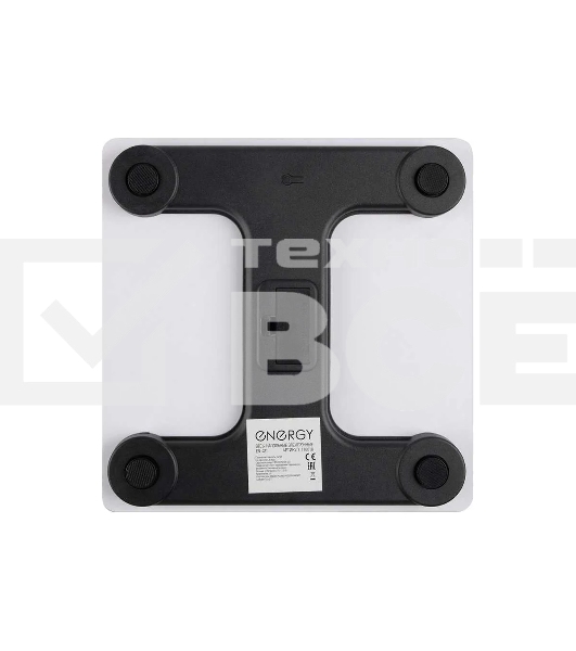 Весы напольные электронные Energy EN-421 (стеклянная поверхность, 180 кг, белый)