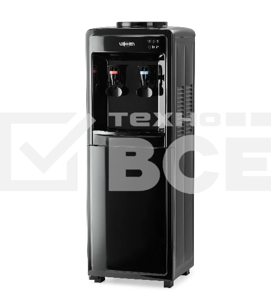 Кулер Vatten V09NE напольный, электронный, черный