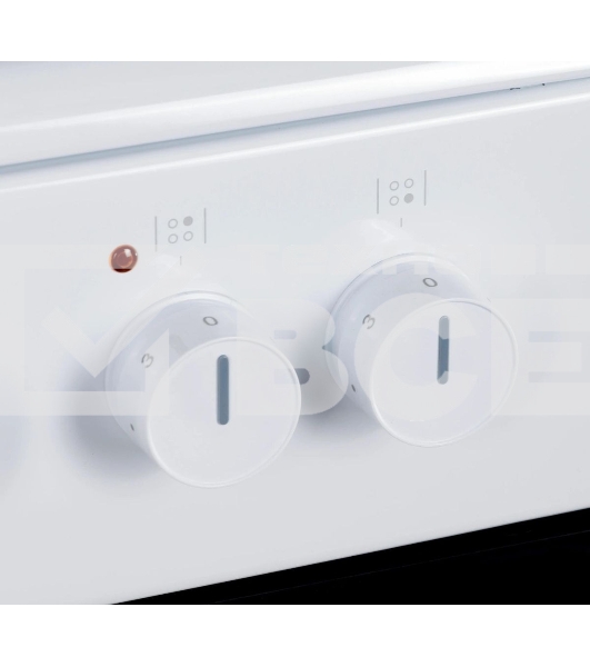 Плита электрическая Hansa FCEW53000 белый, конфорок 4 шт, духовка 68 л, 50 см x 85 см x 60 см