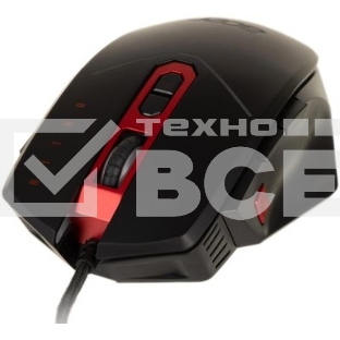 Мышь проводная Acer Nitro NMW120 черный/красный, 4200dpi, USB, кнопки - 8