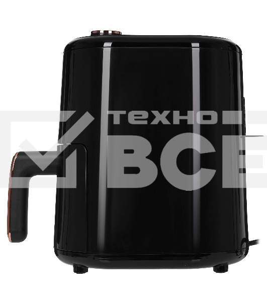 Аэрогриль Sakura SA-7677BK черный, 1200 Вт, 4 л, механическое управление, 9 программ