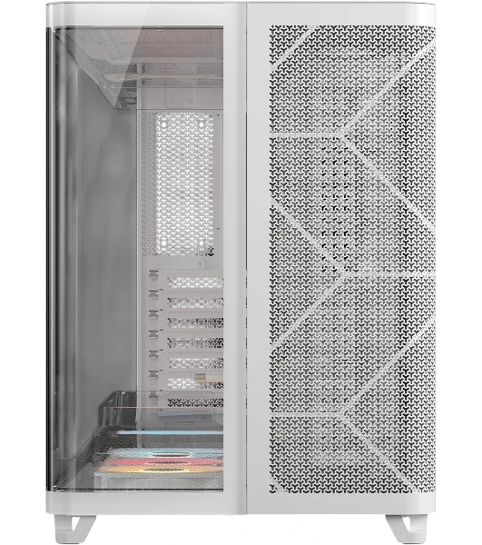 Корпус Corsair Air 5400 RS-R ARGB White, Midi-Tower, белый, 3 x 120 мм