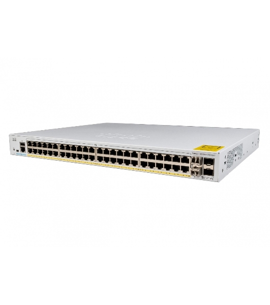 Коммутатор Cisco Catalyst C1000FE-48P-4G-L, 48×LAN + 4×1 Гбит/с