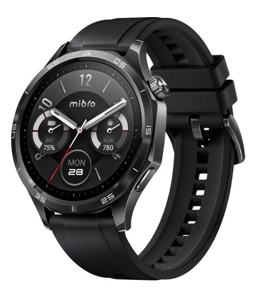 Умные часы Mibro GT, 1.43' AMOLED, Bluetooth 5.3, 5ATM, серый