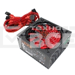 Блок питания Ginzzu PC500 (Red), 500Вт 80 PLUS, 140мм, черный (Red), фото3