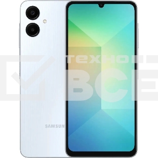 Смартфон Samsung Galaxy A06, 4/64Gb, голубой