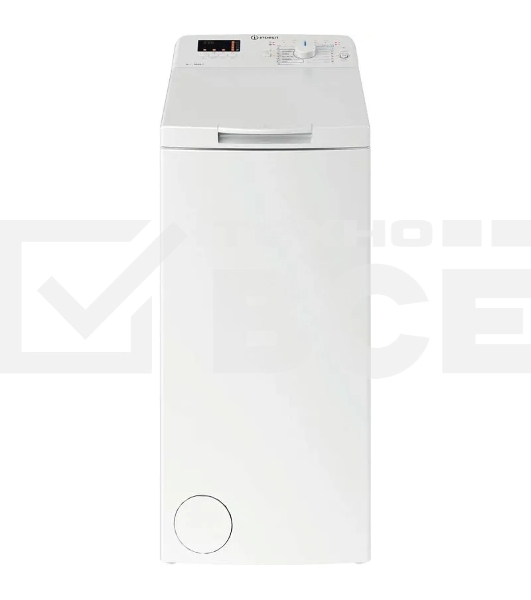 Стиральная машина Indesit BTW S60400 EU/N белый, загрузка вертикальная 6 кг, 1000 об/мин., класс: А
