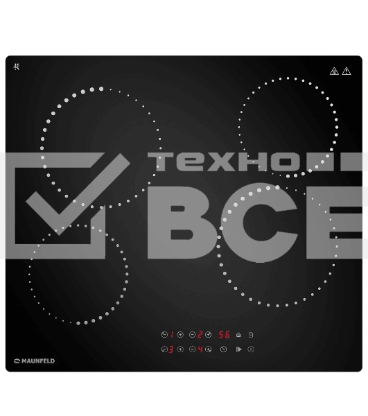Электрическая варочная панель Maunfeld CVCE594PBK