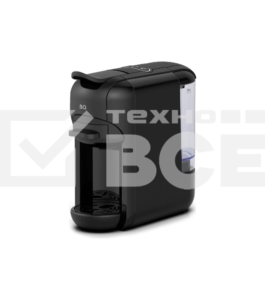 Кофеварка комбинированная BQ CM3000 чёрный, исп. кофе - молотый, капсулы Nespresso/Dolce Gusto, 0.6 л, 1450 Вт, 19 Бар.