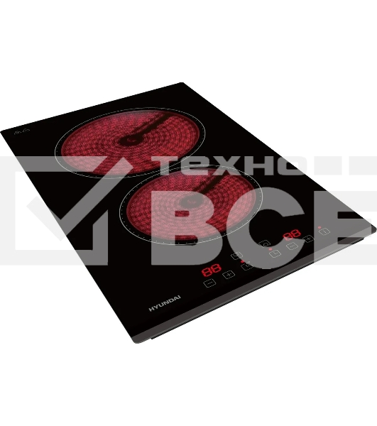 Варочная поверхность Hyundai HHE 3251 BG черный