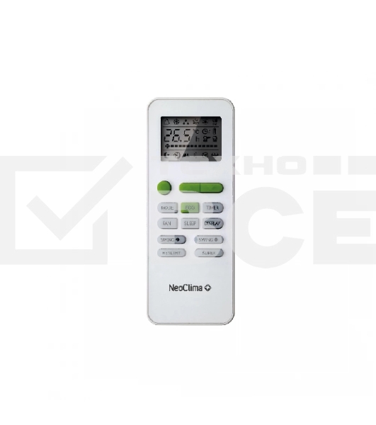 Кондиционер сплит-система настенного типа NeoClima NS/NU-HAL18F 18000 BTU, 50 м², 33/43 дБ, охлаждение, обогрев, осушение, белый (2 коробки)