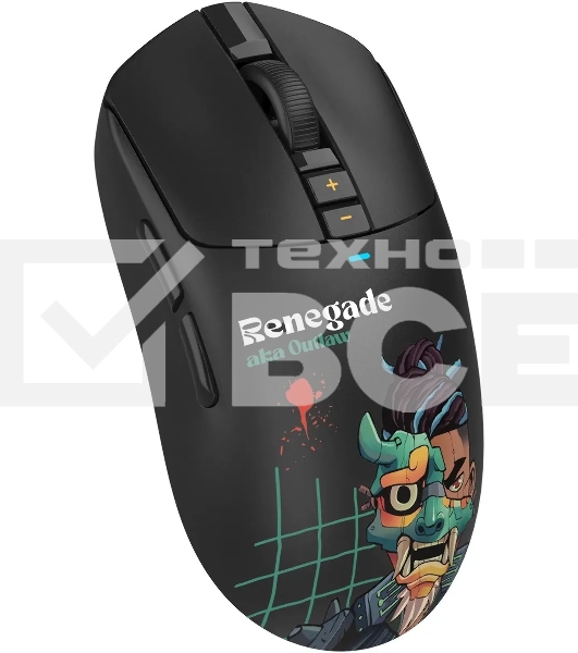 Мышь беспроводная/проводная A4Tech Bloody R72 Ultra Duo черный/рисунок, 20000 dpi, радиоканал, USB, кнопки - 7