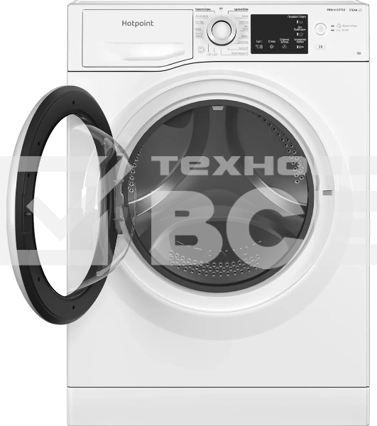 Стиральная машина Hotpoint NSB 7239 W VE RU белый, загр. фронтальная макс.: 7 кг 1200 об/мин класс: А