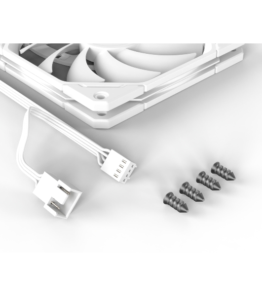 Вентилятор для корпуса ID-COOLING TF-12015-W белый 120 мм, 2200 об/мин, 32.3 дБ, 4 pin