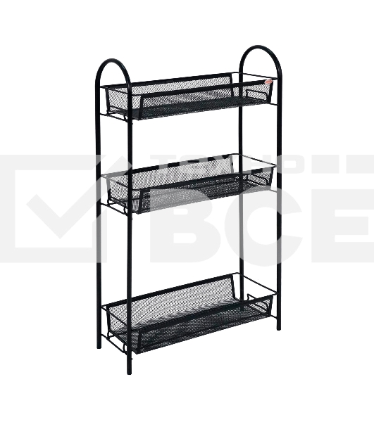 Этажерка ЗМИ Ладья 13 черный Э 399 Ч