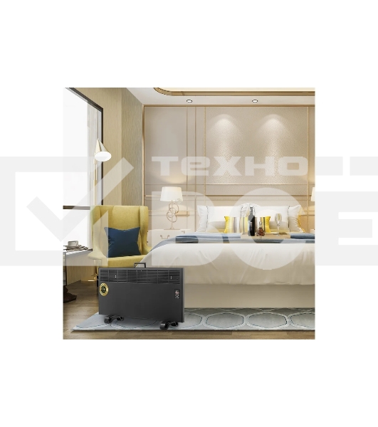 Конвектор электрический iVigo EPK4590E20 2000 Вт Черный матовый