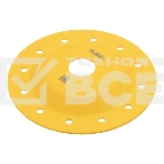 Чашка твердосплавная зачистная Denzel 125 мм, плоская, крупное зерно #8, фото5