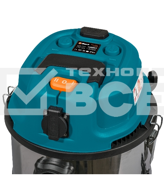 Строительный пылесос Bort BSS-1625-Storm 1600Вт (уборка: сухая/влажная) синий