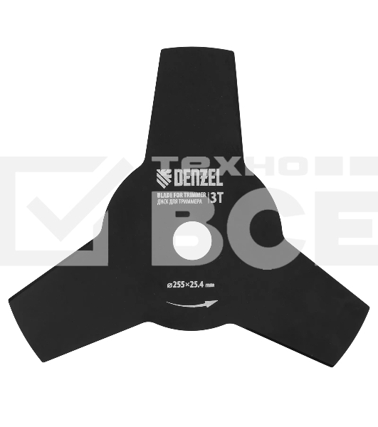 Триммер Denzel TE-1200 220В 1200Вт 7000об/мин Флески 2мм ширина реза 380мм