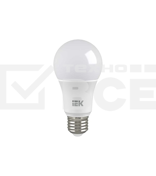 Лампа cветодиодная IEK LLE-A60-13-230-30-E27 ECO A60 шар 13Вт 230В 3000К E27