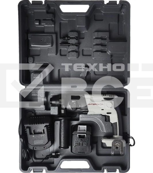 Перфоратор Интерскол ПА-18/18Л2 329.4.1.74 Li-ion, 1 аккум., 4А·ч, кейс