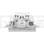 Механизм розетки EKF UP1-SOA-111 16А, с заземлением, со шторками, алюминий Эпика, фото8