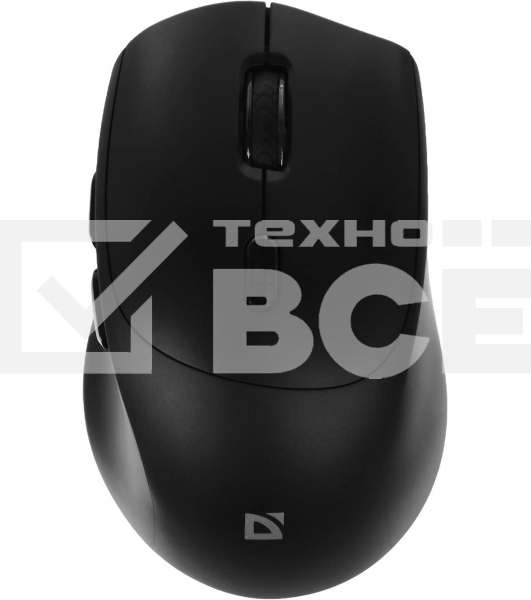 Мышь беспроводная Defender Effect X MS-095 черный, 1600 dpi, радиоканал, USB, кнопки - 6
