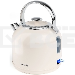 Чайник электрический Candy CK-205 1.7л. 2200Вт слоновая кость корпус: нерж.сталь, фото 1