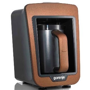 Кофеварка Gorenje ATCM730T медный/черный, исп. кофе - молотый, 0.27 л, 730 Вт.