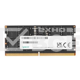 Оперативная память Apacer, DDR5, 16GB (1x16GB), 4800MHz, CL40, SO-DIMM