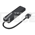 Концентратор USB 3.0 Gembird UHB-C414, 4 порта, кабель 19см, с доп питанием (Type-C), фото4