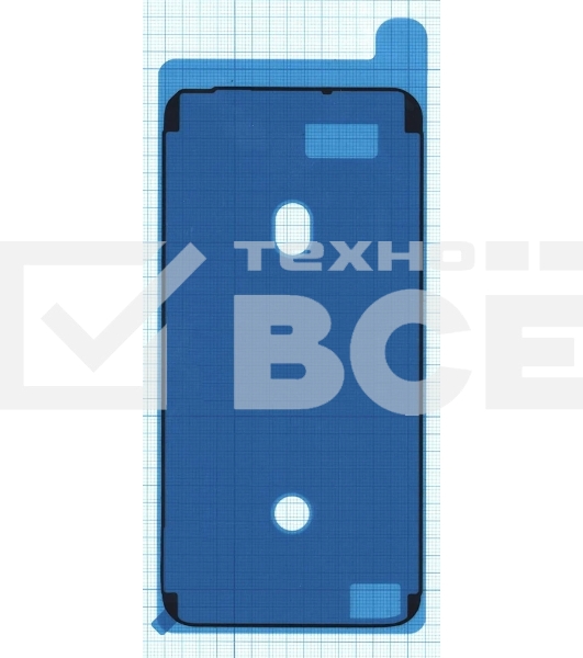Водозащитная прокладка (проклейка) для iPhone 6s Plus. черная