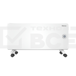 Конвектор Thermex Frame 2000E белый, 2000 Вт, 25 м2, термостат, дисплей