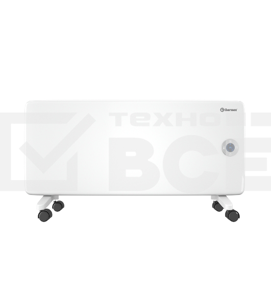 Конвектор Thermex Frame 2000E белый, 2000 Вт, 25 м2, термостат, дисплей