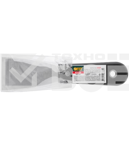 Шпатель FIT 06270 с пластиковой ручкой полированный 2