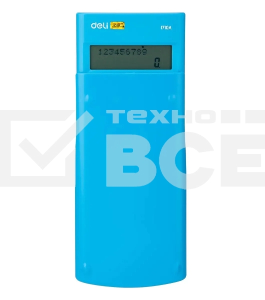 Калькулятор научный Deli E1710A/BLU синий 10+2-разр.
