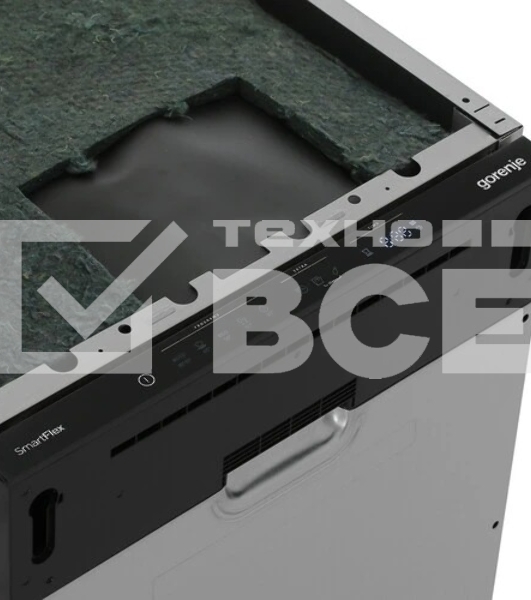 Встраиваемая посудомоечная машина Gorenje GV572D10, черный, 44.8 см, 11 компл., 44 дБ, класс A+++