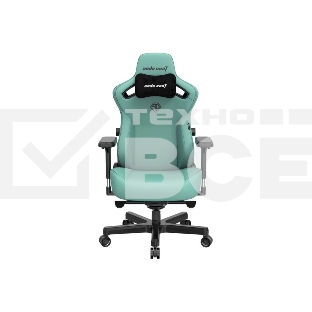 Кресло игровое Anda Seat Kaiser 3, цвет зелёный, размер L (120кг), материал ПВХ (модель AD12)