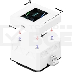 Водяное охлаждение для процессора Thermalright Frozen Warframe SE 240 ARGB White (240mm, LED temp., Black, ARGB/ Fans: 2x120mm, 70.84CFM, 29.8dBA, 2000RPM/ Pump height 59mm, Rad thickness 27mm/ S: 1851, 1700, 1200, 115X, AM5, AM4), фото15