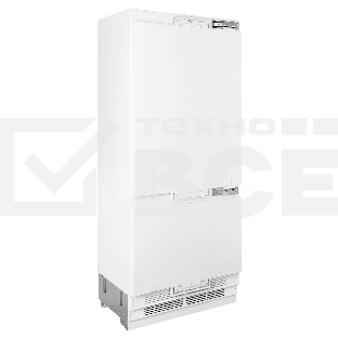 Холодильник-морозильник встраиваемый Maunfeld MBF212NFW1 Inverter белый