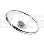 Крышка LARA LR01-98 26 см стеклянная универсальная, стильная ручка, фото2