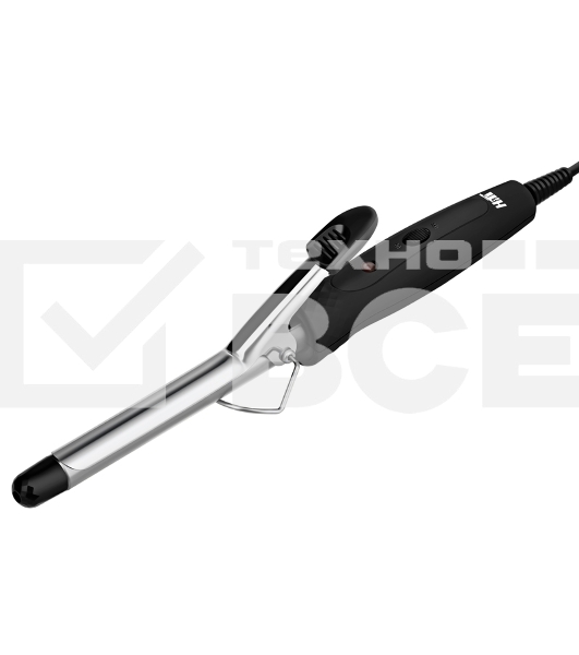 Щипцы для завивки волос HITT HT-6408 черный, 16 мм, 190 °C, 1 режим