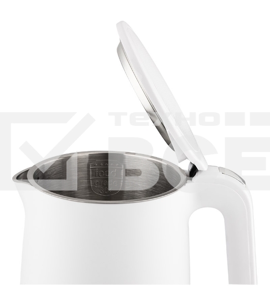 Чайник Energy E-216 1.7 л, белый, двойной корпус (164156)