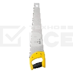 Ножовка по дереву Deli DL6845A 450мм Материал: 65Mn. Термообработанная поверхность. Шлифовка зубов с 3-х сторон. Литая ручка из двухкомпонентного противоударного пластика., фото3