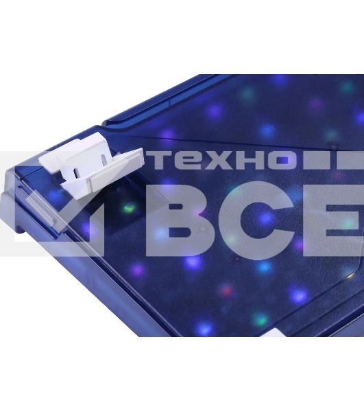 Клавиатура беспроводная Redragon Garen Pro RU RGb, бел/син, градиент,BT+2.4