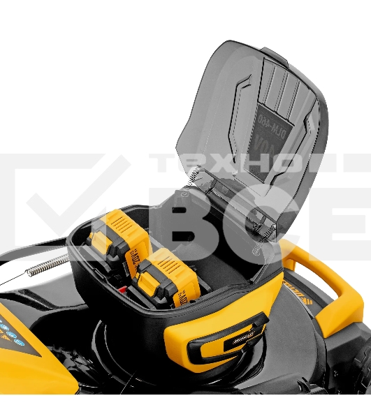 Газонокосилка аккумуляторная бесщет. Denzel DLM-460, 460 мм, травосб. 65 л., Li-Ion, 40 В