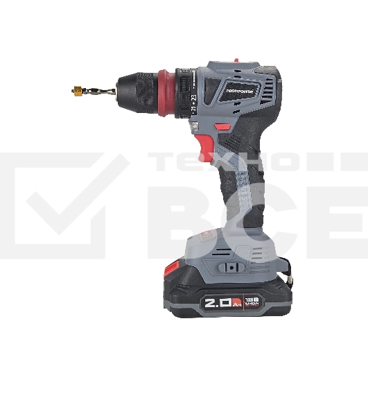 Аккумуляторный бесщеточный шуруповерт ProfiPower MKBL-18BM (Li-ion-2шт, 18В-2.0А·ч, съемный патрон, З/У, 0,8-10мм, кейс)