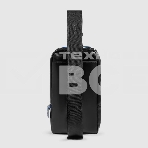 Рюкзак слинг мужской Piquadro Blue Square CA6898B2/N черный кожа, фото4